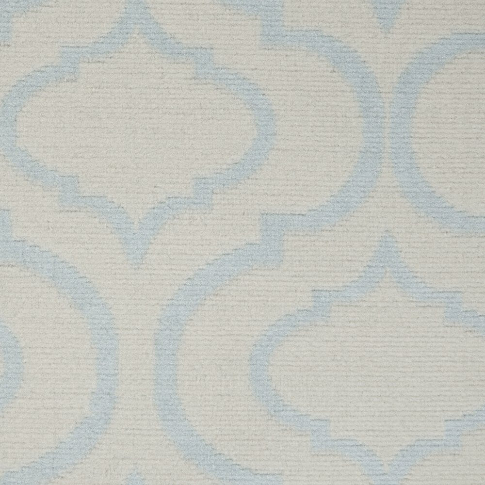 4' X 6' Gray Moroccan Power Loom Area Rug