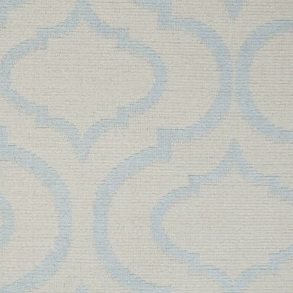 4' X 6' Gray Moroccan Power Loom Area Rug