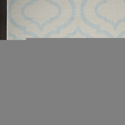 6' X 9' Gray Moroccan Power Loom Area Rug