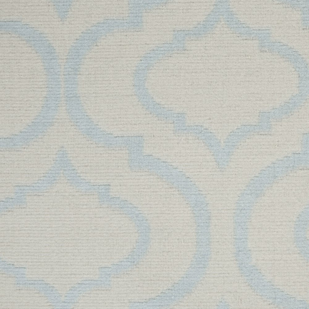 6' X 9' Gray Moroccan Power Loom Area Rug