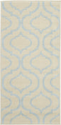 2' X 4' Gray Moroccan Power Loom Area Rug