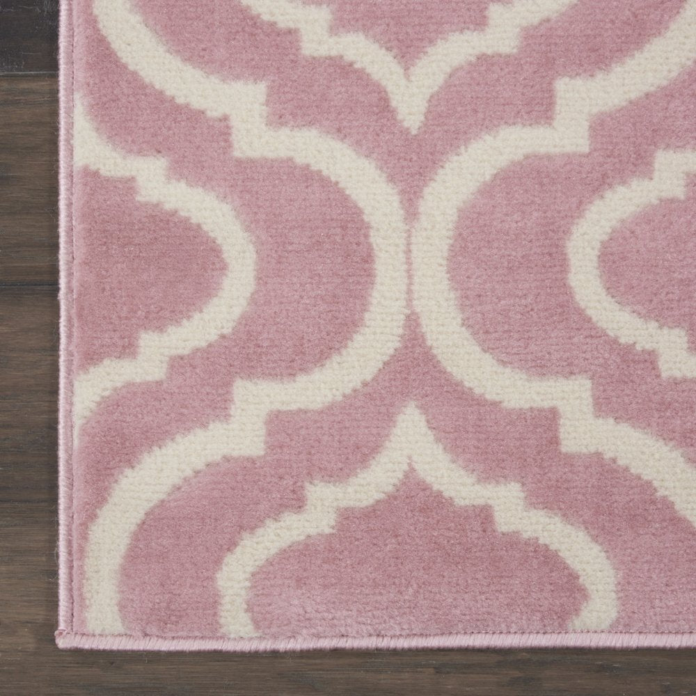 2' X 4' Gray Moroccan Power Loom Area Rug