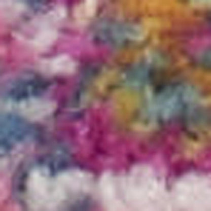 12' X 18' Blue Moroccan Power Loom Distressed Area Rug