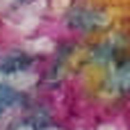 12' X 15' Blue Moroccan Power Loom Distressed Area Rug