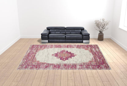 12' X 15' Blue Moroccan Power Loom Distressed Area Rug