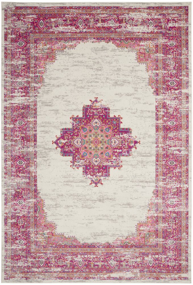 12' X 15' Blue Moroccan Power Loom Distressed Area Rug