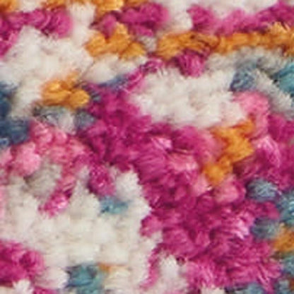 12' X 18' Blue Moroccan Power Loom Distressed Area Rug