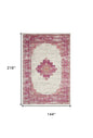 12' X 18' Blue Moroccan Power Loom Distressed Area Rug