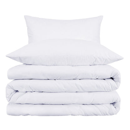 White King Cotton Washable Duvet Cover Set