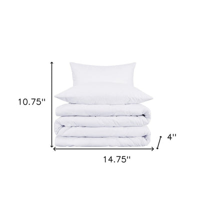 White King Cotton Washable Duvet Cover Set