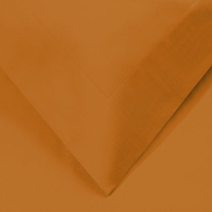 Orange Queen Cotton Washable Duvet Cover Set
