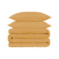 Gold Queen Cotton Washable Duvet Cover Set