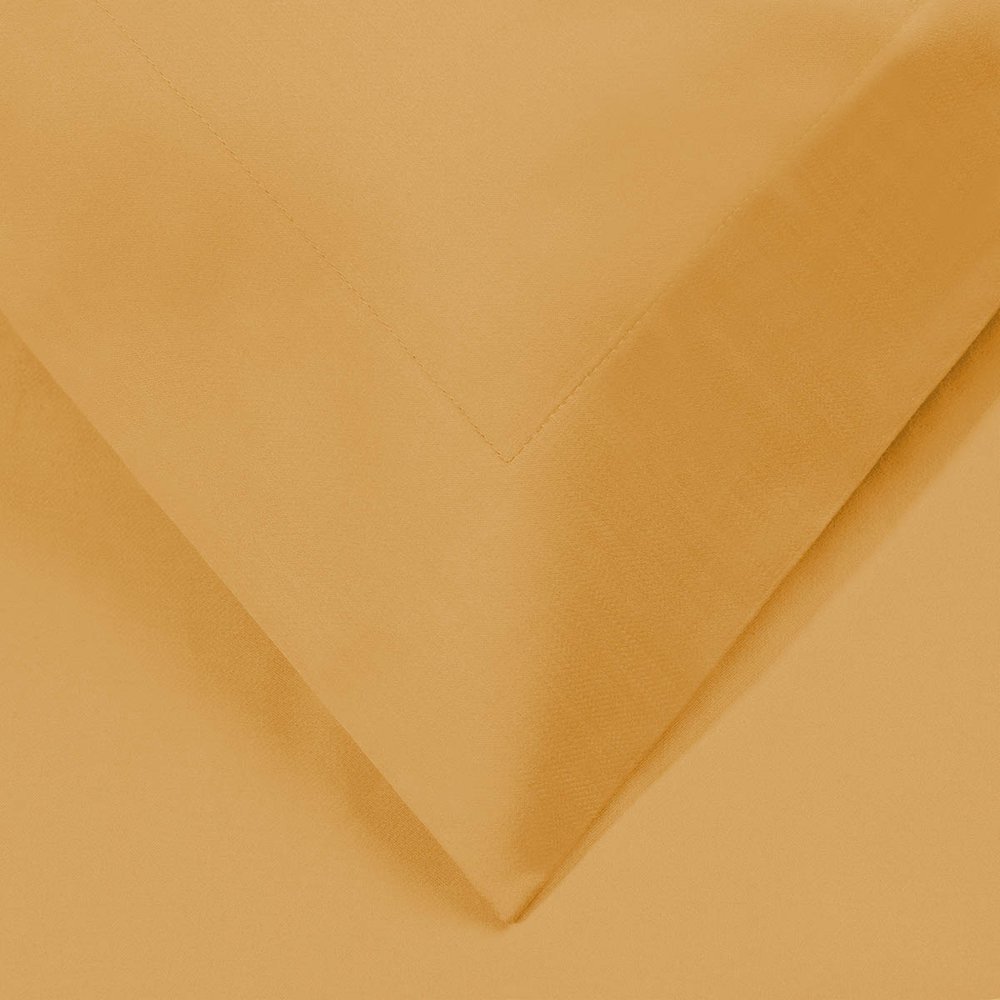 Gold Queen Cotton Washable Duvet Cover Set