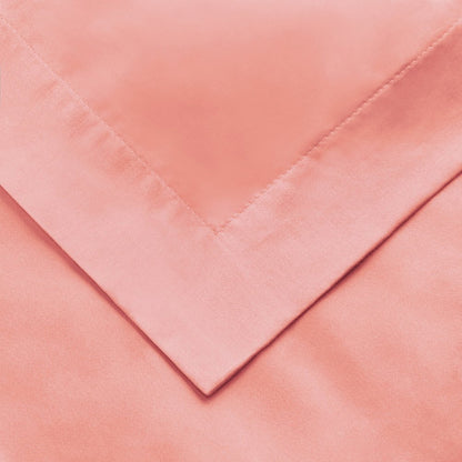 Dusty Rose King Cotton Washable Duvet Cover Set
