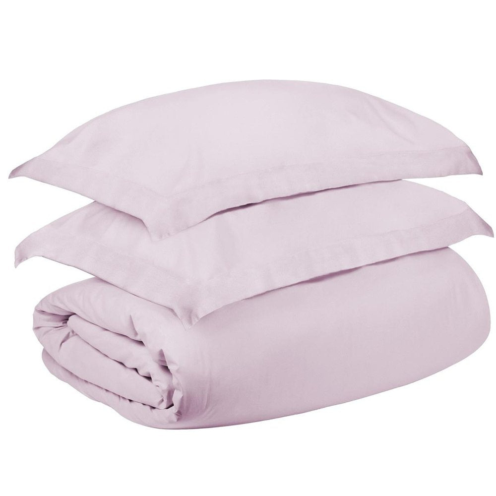 Lilac Queen Cotton Washable Duvet Cover Set