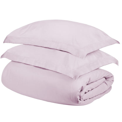 Lilac Queen Cotton Washable Duvet Cover Set