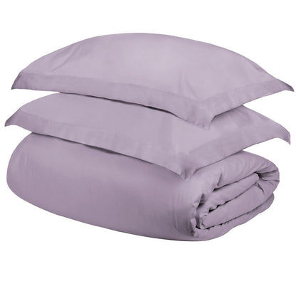 Pink Lavender King Cotton Washable Duvet Cover Set