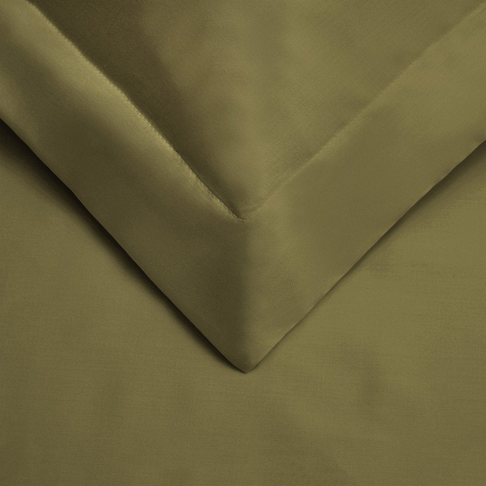 Sage Twin Cotton Washable Duvet Cover Set