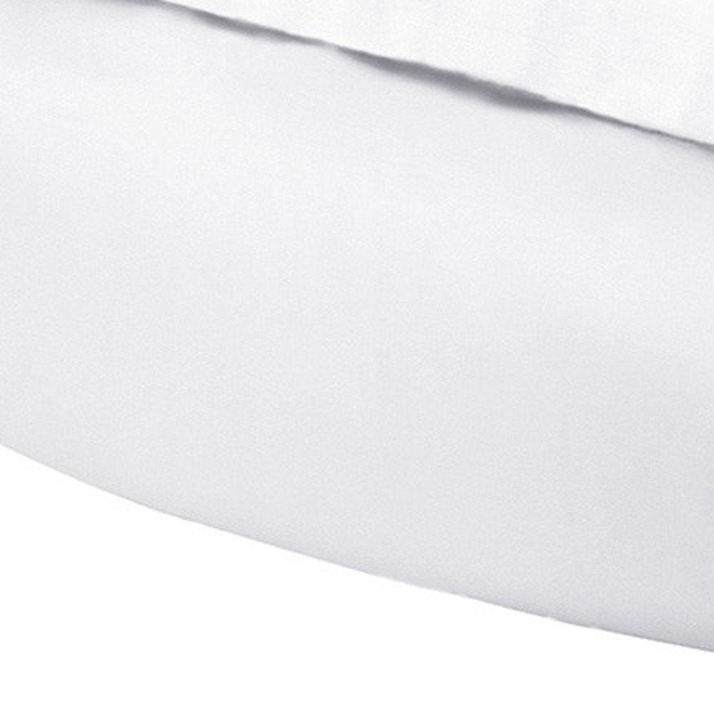 White Queen Cotton Washable Duvet Cover Set