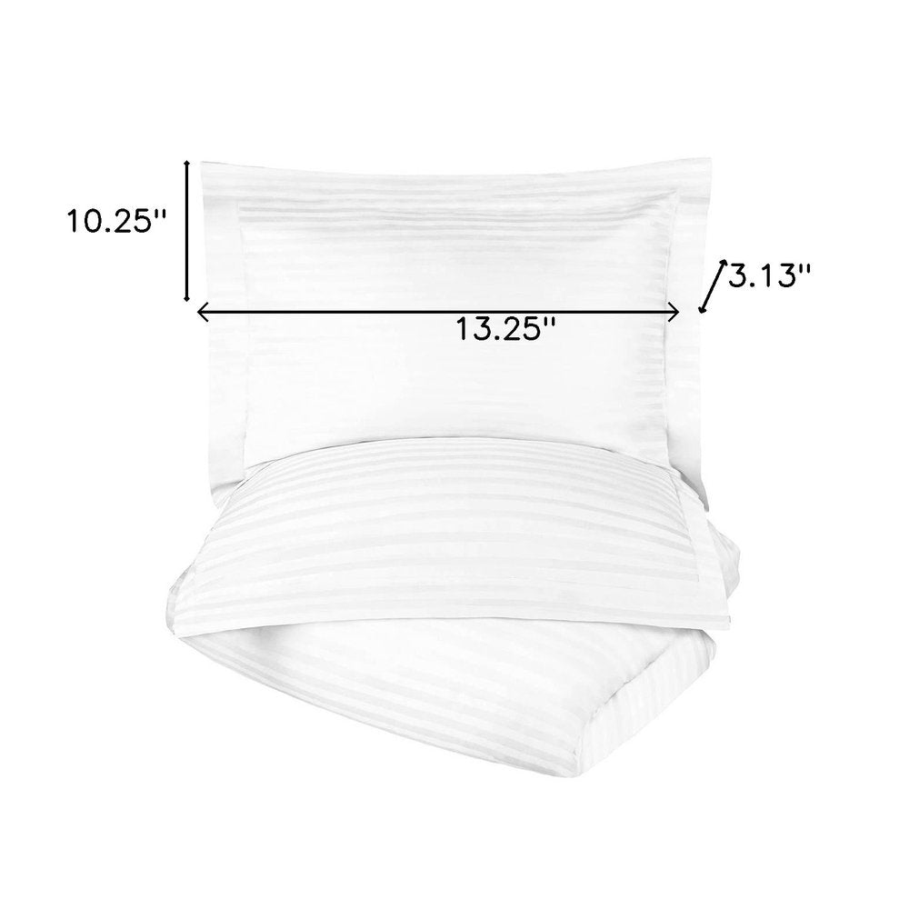 White King Cotton Washable Duvet Cover Set