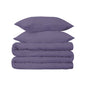 Wisteria Twin Cotton Blend 650 Thread Count Washable Duvet Cover Set