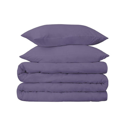 Wisteria Twin Cotton Washable Duvet Cover Set