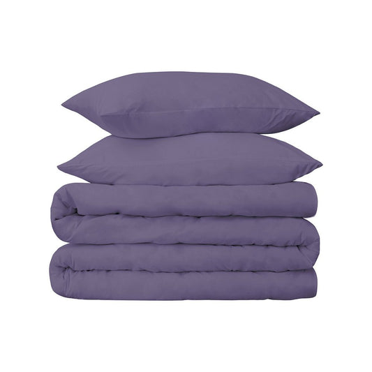 Wisteria Twin Cotton Washable Duvet Cover Set
