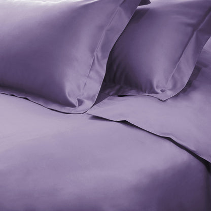 Wisteria Twin Cotton Blend 650 Thread Count Washable Duvet Cover Set