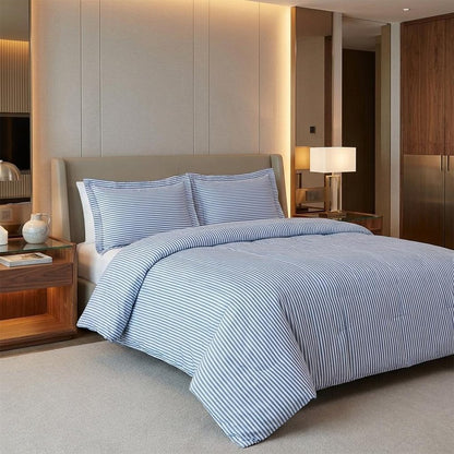 Platinum King Cotton Washable Duvet Cover Set