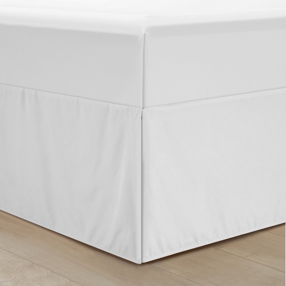 White Twin Polyester 180 Thread Count Washable Down Comforter Set