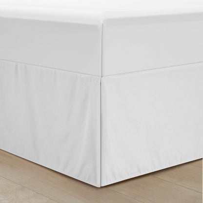 White Twin Polyester 180 Thread Count Washable Down Comforter Set