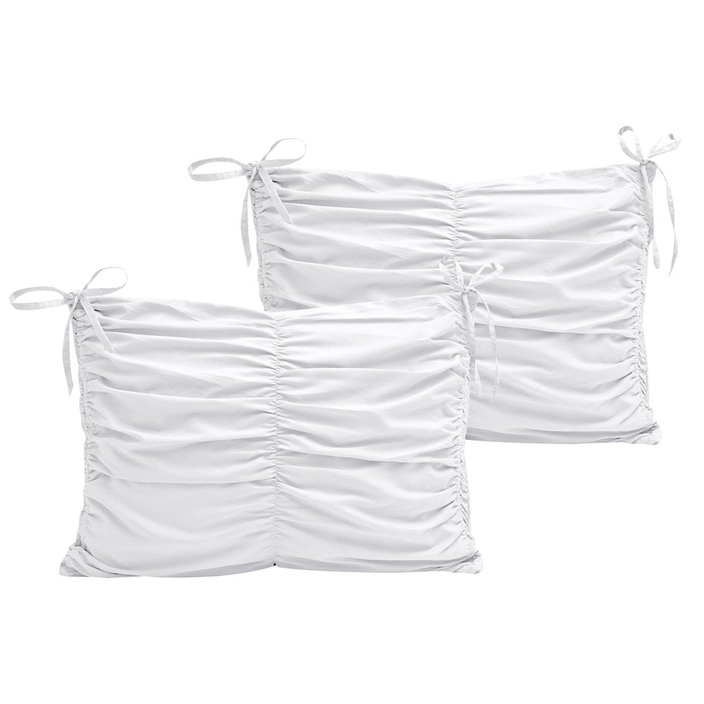 White Queen Polyester 180 Thread Count Washable Down Comforter Set