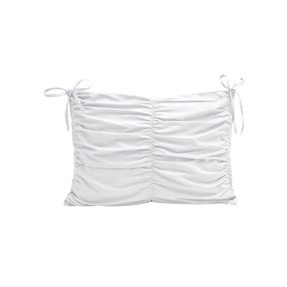 White Queen Polyester 180 Thread Count Washable Down Comforter Set