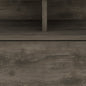 14" Brown Wood One Drawer Floating Nightstand