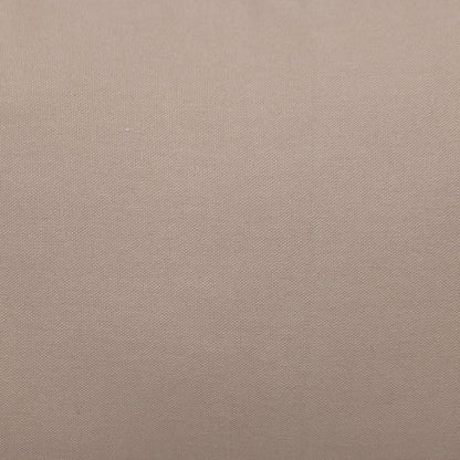 12" X 18" Beige Cotton Lumbar Throw Pillow