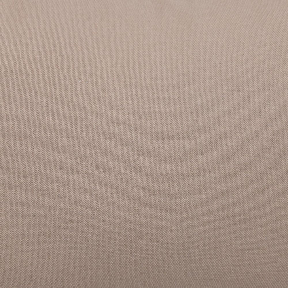 12" X 18" Beige Cotton Lumbar Throw Pillow