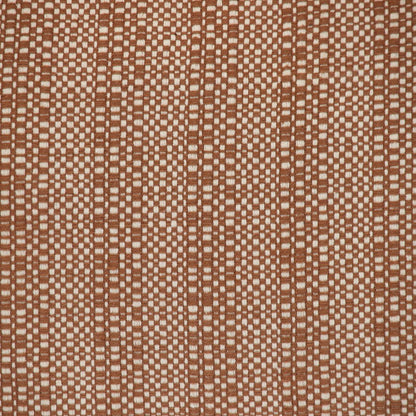 14" X 20" Brown and White Cotton Lumbar Throw Pillow with Fringe