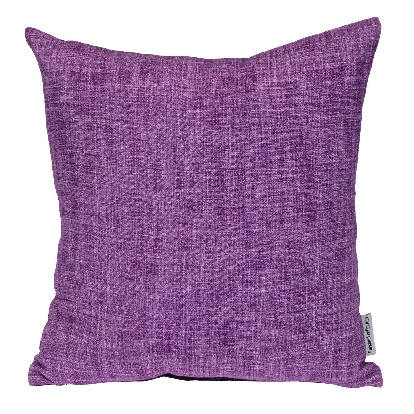 18" Purple Weave Cotton Throw Pillow