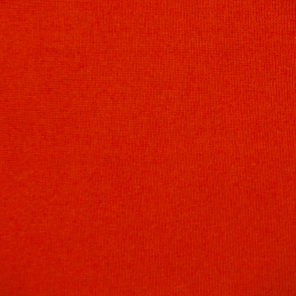 16" Orange Cotton Throw Pillow With Fringe