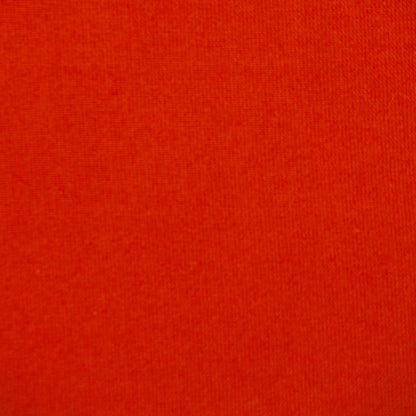 16" Orange Cotton Throw Pillow With Fringe