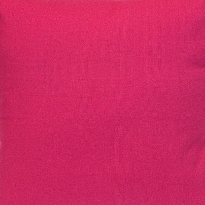 16" Pink Cotton Throw Pillow