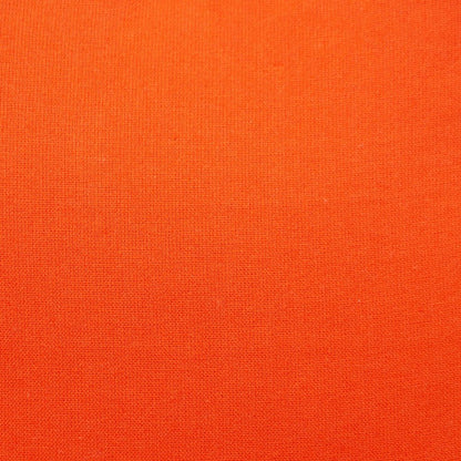 20" Orange Cotton Throw Pillow