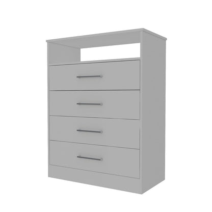 Two Piece White Bedroom Set