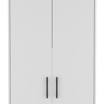 Two Piece White Bedroom Set
