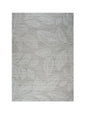 5' X 8' Beige and Ivory Floral Distressed Area Rug