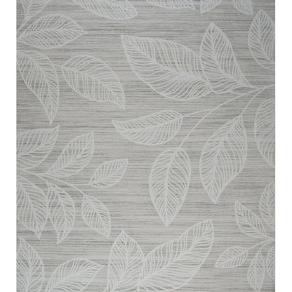 5' X 8' Beige and Ivory Floral Distressed Area Rug