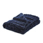 60" X 40" Dark Slate Gray Knitted Polyester Throw Blanket
