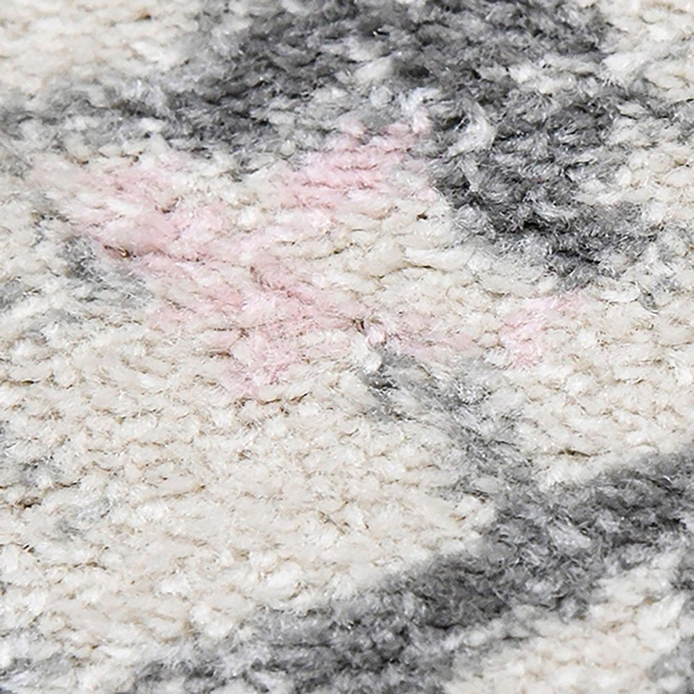 2' X 3' Gray And Dark Gray Area Rug