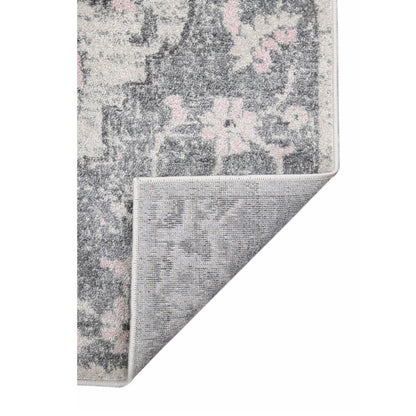 2' X 3' Gray And Dark Gray Area Rug