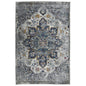 2' X 3' Gray Blue And Brown Area Rug